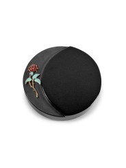 Grabstein Lua/Indisch Black Rose 2 (Color)
