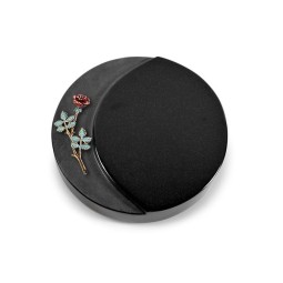 Grabstein Lua/Indisch Black Rose 4 (Color)