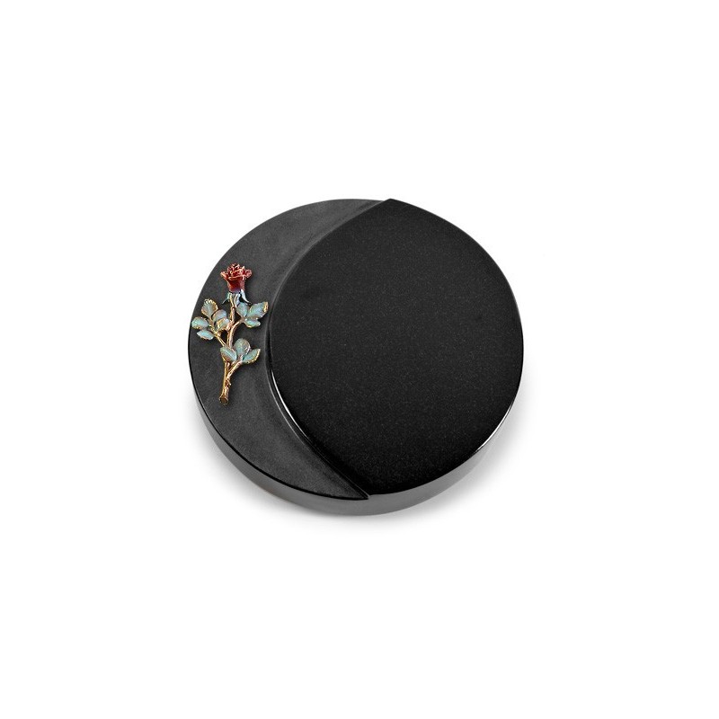 Grabstein Lua/Indisch Black Rose 7 (Color)