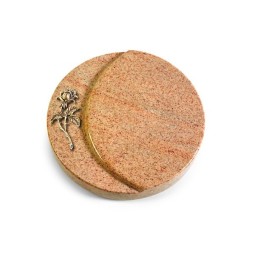 Grabstein Lua/Kashmir Rose 2 (Bronze)