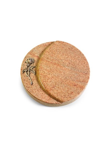 Grabstein Lua/Kashmir Rose 2 (Bronze)