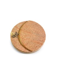 Grabstein Lua/Kashmir Rose 3 (Bronze)