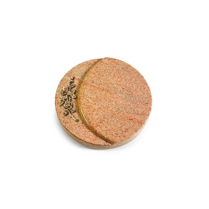 Grabstein Lua/Kashmir Rose 5 (Bronze)
