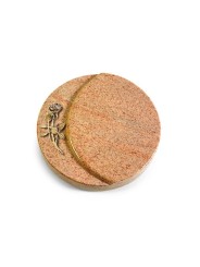 Grabstein Lua/Kashmir Rose 6 (Bronze)