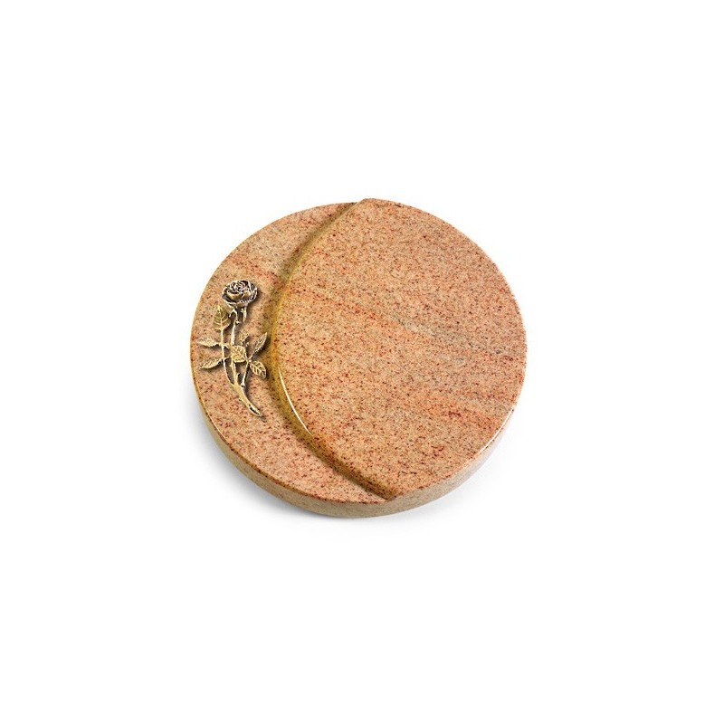 Grabstein Lua/Kashmir Rose 6 (Bronze)