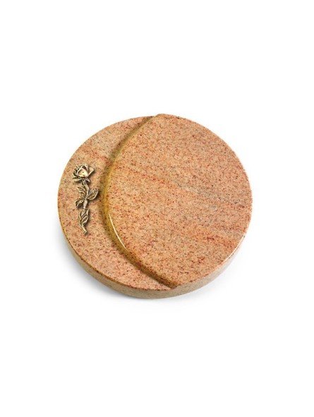 Grabstein Lua/Kashmir Rose 7 (Bronze)