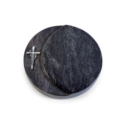 Grabstein Lua/Orion Kreuz/Ähren (Alu)