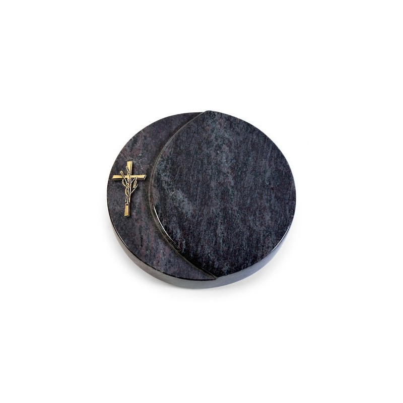 Grabstein Lua/Orion Kreuz/Ähren (Bronze)
