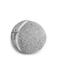 Grabstein Lua/Viskont White Kreuz/Ähren (Alu)