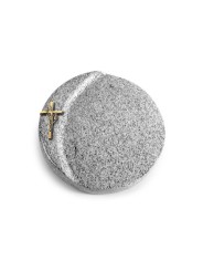 Grabstein Lua/Viskont White Kreuz/Ähren (Bronze)