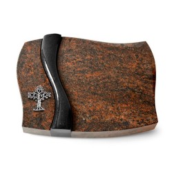 Grabstein Samba/Aruba-Black Baum 2 (Alu)