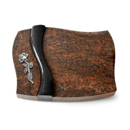 Grabstein Samba/Aruba-Black Rose 7 (Alu)