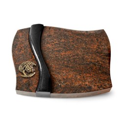 Grabstein Samba/Aruba-Black Baum 1 (Bronze)