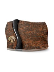 Grabstein Samba/Aruba-Black Baum 3 (Bronze)
