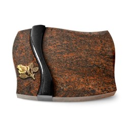 Grabstein Samba/Aruba-Black Rose 3 (Bronze)