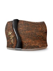Grabstein Samba/Aruba-Black Rose 7 (Bronze)