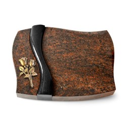 Grabstein Samba/Aruba-Black Rose 11 (Bronze)