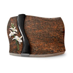 Grabstein Samba/Aruba-Black Orchidee (Color)