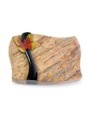 Grabstein Samba/Kashmir-Black Papillon 2 (Color)