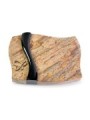 Grabstein Samba/Kashmir-Black Papillon (Bronze)