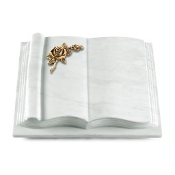 Grabbuch Antique/Omega Marmor Rose 1 (Bronze)