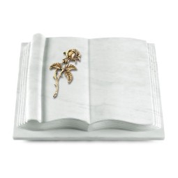 Grabbuch Antique/Omega Marmor Rose 2 (Bronze)