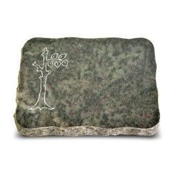 Grabplatte Tropical Green Pure Baum 2