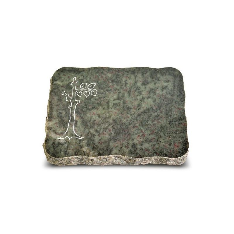 Grabplatte Tropical Green Pure Baum 2