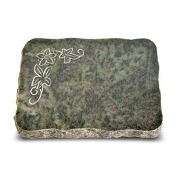 Grabplatte Tropical Green Pure Blume 1