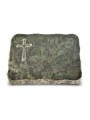 Grabplatte Tropical Green Pure Kreuz 1