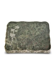 Grabplatte Tropical Green Pure Rose 2