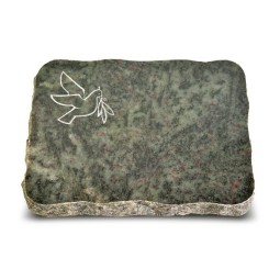 Grabplatte Tropical Green Pure Taube 1