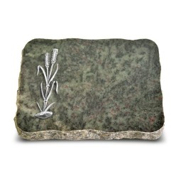 Grabplatte Tropical Green Pure Ähren 2 (Alu)