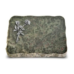 Grabplatte Tropical Green Pure Rose 10 (Alu)