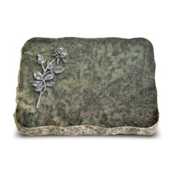 Grabplatte Tropical Green Pure Rose 13 (Alu)