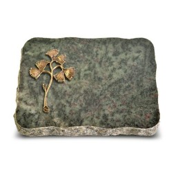 Grabplatte Tropical Green Pure Gingozweig 1 (Bronze)