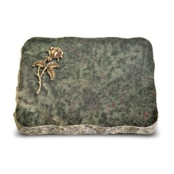 Grabplatte Tropical Green Pure Rose 2 (Bronze)