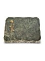 Grabplatte Tropical Green Pure Rose 12 (Bronze)