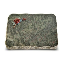 Grabplatte Tropical Green Pure Rose 1 (Color)