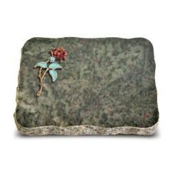 Grabplatte Tropical Green Pure Rose 2 (Color)