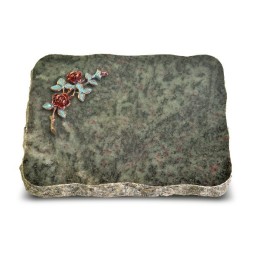 Grabplatte Tropical Green Pure Rose 3 (Color)