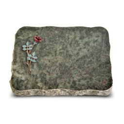 Grabplatte Tropical Green Pure Rose 4 (Color)