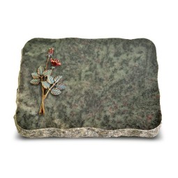 Grabplatte Tropical Green Pure Rose 5 (Color)