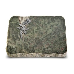 Grabplatte Tropical Green Delta Rose 6 (Alu)