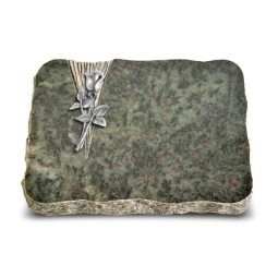 Grabplatte Tropical Green Delta Rose 8 (Alu)