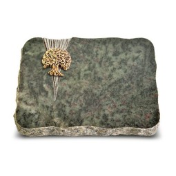 Grabplatte Tropical Green Delta Baum 3 (Bronze)