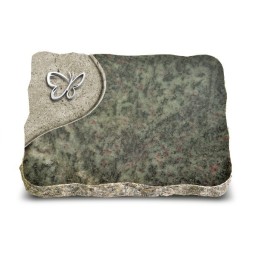 Grabplatte Tropical Green Folio Papillon (Alu)