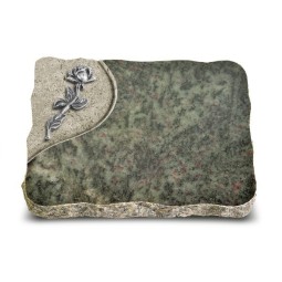 Grabplatte Tropical Green Folio Rose 7 (Alu)