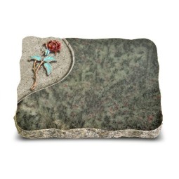 Grabplatte Tropical Green Folio Rose 2 (Color)