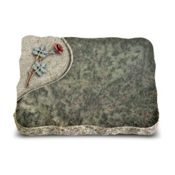 Grabplatte Tropical Green Folio Rose 4 (Color)